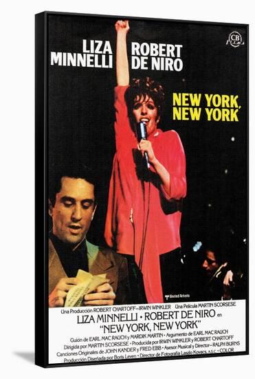 New York, New York, from Left: Robert De Niro, Liza Minnelli, 1977-null-Framed Stretched Canvas