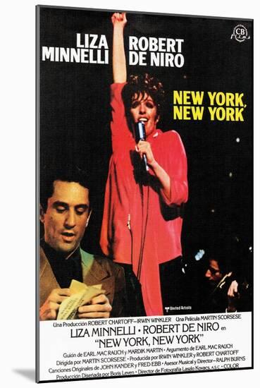 New York, New York, from Left: Robert De Niro, Liza Minnelli, 1977-null-Mounted Art Print