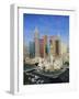 New York, New York Hotel and Casino, Las Vegas, Nevada, USA-Gavin Hellier-Framed Photographic Print