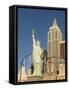 New York-New York Hotel and Replica of Statue of Liberty, Las Vegas, Nevada, United States of Ameri-Richard Maschmeyer-Framed Stretched Canvas