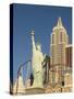 New York-New York Hotel and Replica of Statue of Liberty, Las Vegas, Nevada, United States of Ameri-Richard Maschmeyer-Stretched Canvas