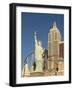 New York-New York Hotel and Replica of Statue of Liberty, Las Vegas, Nevada, United States of Ameri-Richard Maschmeyer-Framed Photographic Print