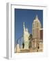 New York-New York Hotel and Replica of Statue of Liberty, Las Vegas, Nevada, United States of Ameri-Richard Maschmeyer-Framed Photographic Print