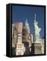 New York-New York Hotel and Replica of Statue of Liberty, Las Vegas, Nevada, United States of Ameri-Richard Maschmeyer-Framed Stretched Canvas