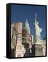 New York-New York Hotel and Replica of Statue of Liberty, Las Vegas, Nevada, United States of Ameri-Richard Maschmeyer-Framed Stretched Canvas