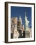 New York-New York Hotel and Replica of Statue of Liberty, Las Vegas, Nevada, United States of Ameri-Richard Maschmeyer-Framed Photographic Print