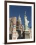 New York-New York Hotel and Replica of Statue of Liberty, Las Vegas, Nevada, United States of Ameri-Richard Maschmeyer-Framed Photographic Print