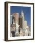 New York-New York Hotel and Replica of Statue of Liberty, Las Vegas, Nevada, United States of Ameri-Richard Maschmeyer-Framed Photographic Print