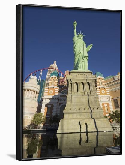 New York New York Hotel, the Statue of Liberty, Strip, Las Vegas, Nevada, Usa-Rainer Mirau-Framed Photographic Print