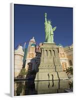 New York New York Hotel, the Statue of Liberty, Strip, Las Vegas, Nevada, Usa-Rainer Mirau-Framed Photographic Print