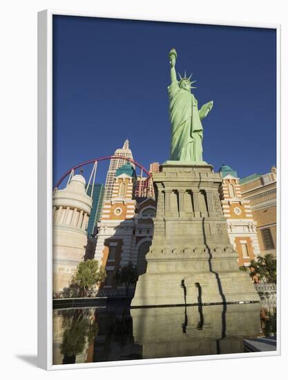 New York New York Hotel, the Statue of Liberty, Strip, Las Vegas, Nevada, Usa-Rainer Mirau-Framed Photographic Print