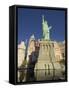 New York New York Hotel, the Statue of Liberty, Strip, Las Vegas, Nevada, Usa-Rainer Mirau-Framed Stretched Canvas