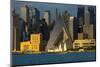 NEW YORK, NEW YORK, USA - New York City and Hudson River features VIA 57 Building (Sale triangul...-Panoramic Images-Mounted Photographic Print