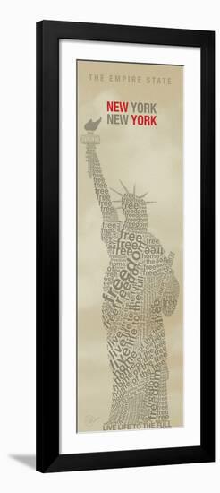 New York New York-Dominique Vari-Framed Premium Giclee Print