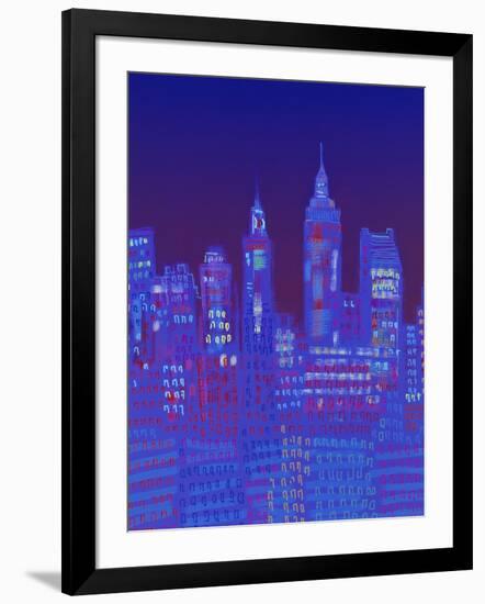 New York, New York-Diana Ong-Framed Giclee Print