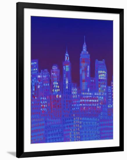 New York, New York-Diana Ong-Framed Giclee Print