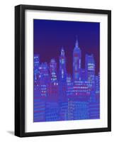 New York, New York-Diana Ong-Framed Giclee Print
