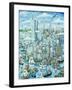 New York, New York-Bill Bell-Framed Giclee Print