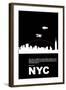 New York Night Poster-NaxArt-Framed Art Print