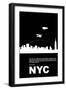 New York Night Poster-NaxArt-Framed Art Print