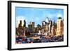 New York Nightfall-Philippe Hugonnard-Framed Giclee Print