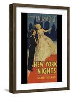 New York Nights-null-Framed Art Print