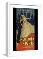 New York Nights-null-Framed Art Print