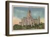 New York, NY - Cathedral of St. John the Divine-Lantern Press-Framed Art Print