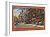 New York, NY - Greetings From Chinatown NYC-Lantern Press-Framed Art Print