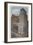 New York, NY - New York Stock Exchange Building-Lantern Press-Framed Art Print