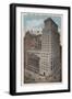 New York, NY - New York Stock Exchange Building-Lantern Press-Framed Art Print