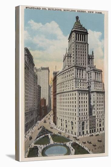 New York, NY - Standard Oil Building, 26 Broadway-Lantern Press-Stretched Canvas