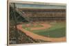 New York, NY - Yankee Stadium During Baseball Game-Lantern Press-Stretched Canvas