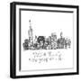 New York, NY-Virginia Kraljevic-Framed Giclee Print