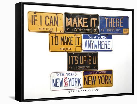 New York NY-Gregory Constantine-Framed Stretched Canvas