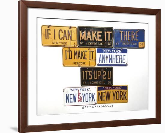 New York NY-Gregory Constantine-Framed Giclee Print