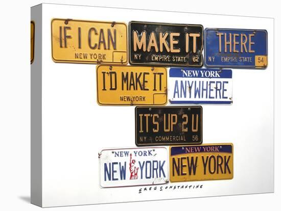 New York NY-Gregory Constantine-Stretched Canvas