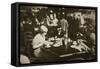 New York Office Workers Lunching in a Restaurant-American Photographer-Framed Stretched Canvas