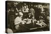 New York Office Workers Lunching in a Restaurant-American Photographer-Stretched Canvas