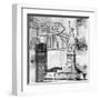 New York One Way B&W-Sara Abbott-Framed Art Print