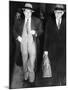 New York Organized Crime Boss, Frank Costello (Left), with His Lawyer, George Wolf-null-Mounted Photo