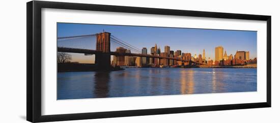 New York Panorama II-Adam Brock-Framed Giclee Print