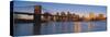 New York Panorama II-Adam Brock-Stretched Canvas