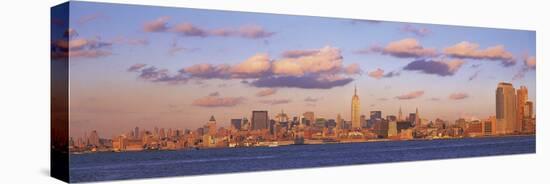 New York Panorama-Adam Brock-Stretched Canvas