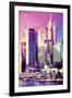 New York Pink-Philippe Hugonnard-Framed Giclee Print