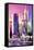 New York Pink-Philippe Hugonnard-Framed Stretched Canvas