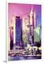 New York Pink-Philippe Hugonnard-Framed Giclee Print