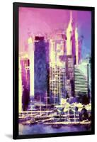 New York Pink-Philippe Hugonnard-Framed Giclee Print