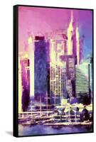 New York Pink-Philippe Hugonnard-Framed Stretched Canvas