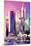 New York Pink-Philippe Hugonnard-Mounted Giclee Print